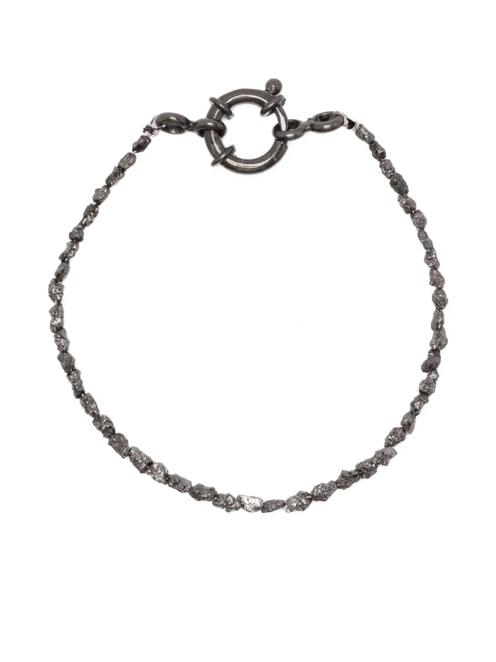 KUNDO rhodium-plated diamond bracelet | negro | Image 1