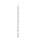 KUNDO quartz drop earrings - Silver