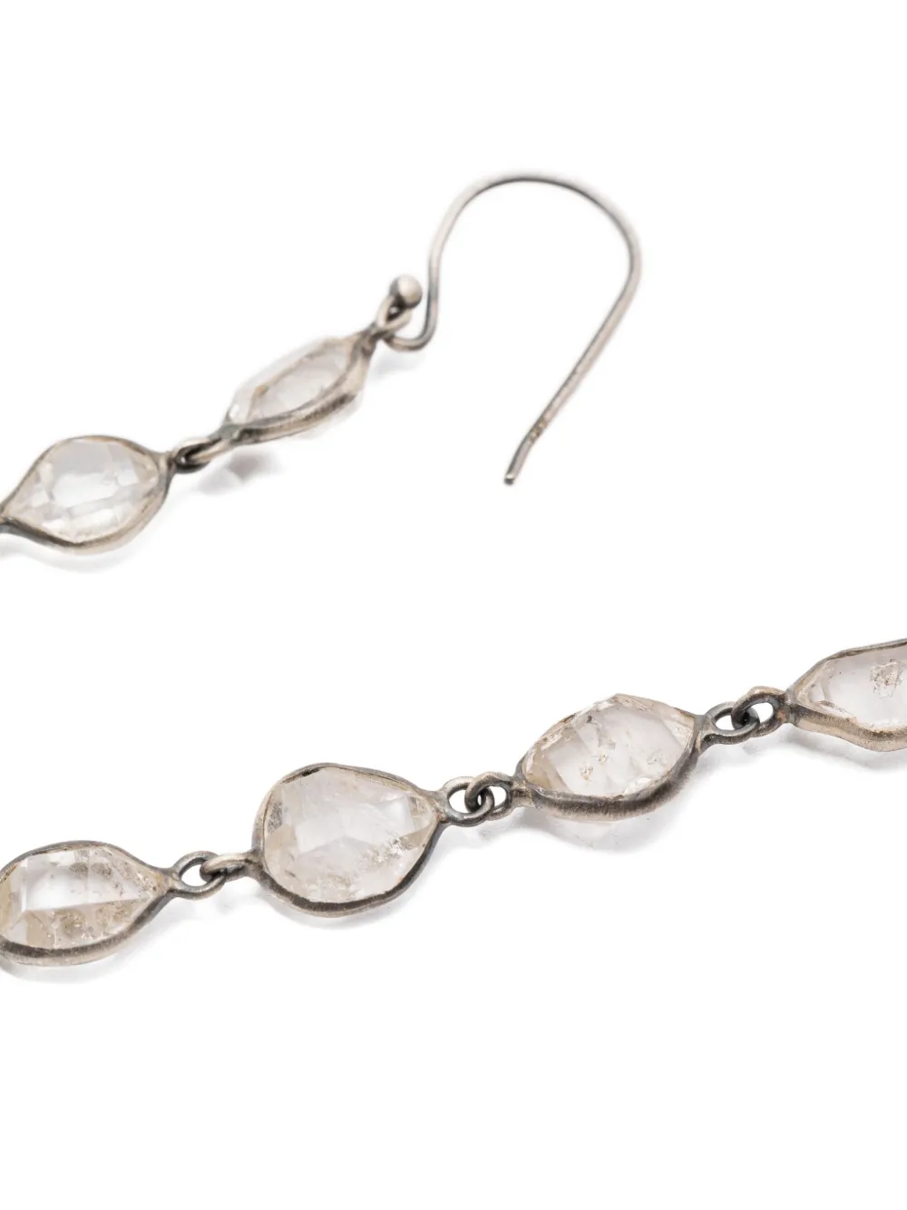 Quartz Drop Earrings
