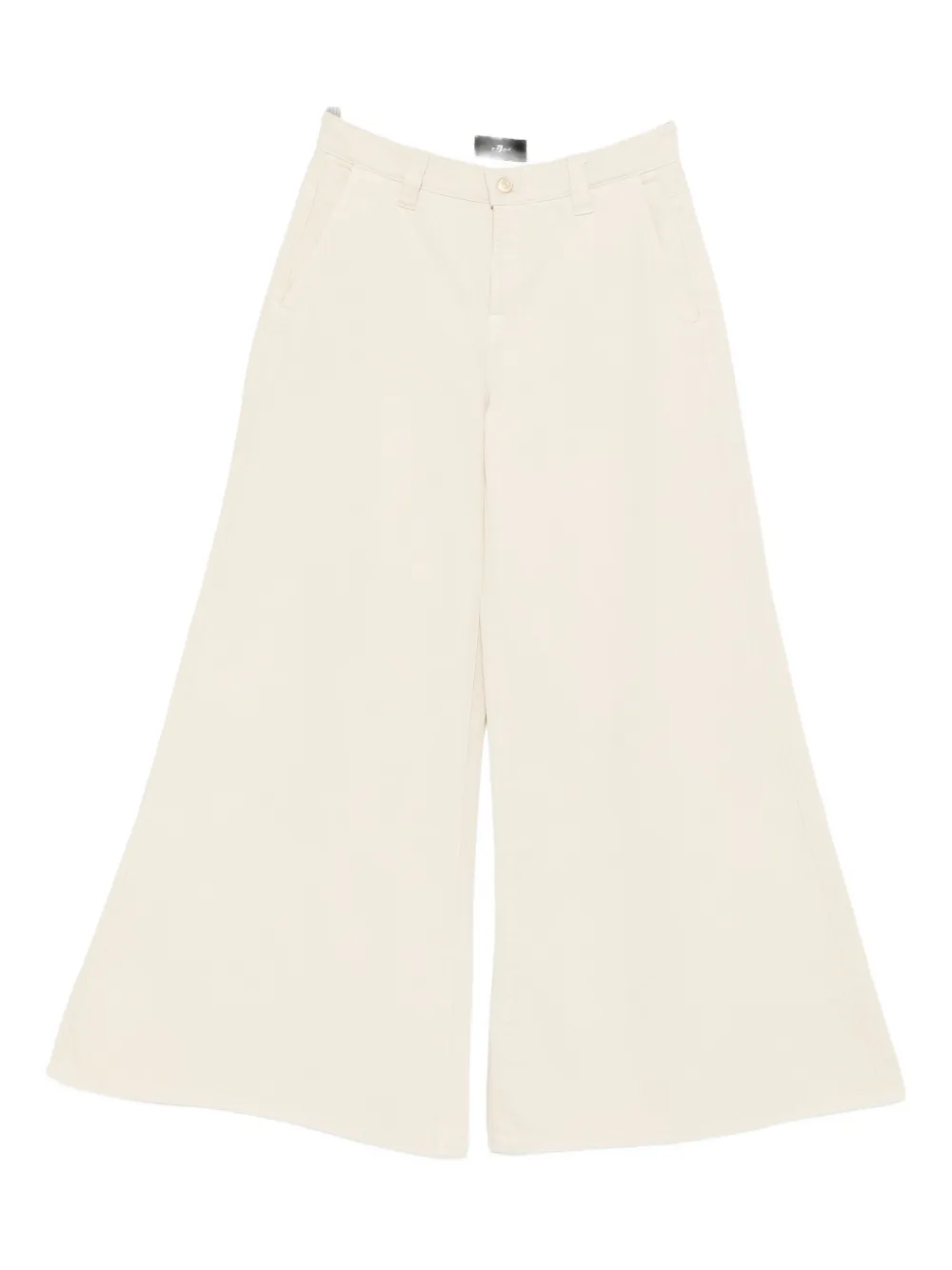 7 For All Mankind pocket straight-hem trousers - Toni neutri