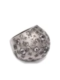 KUNDO quartz dome ring - Silver