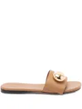 LOEWE Pebble leather sandals - Neutrals