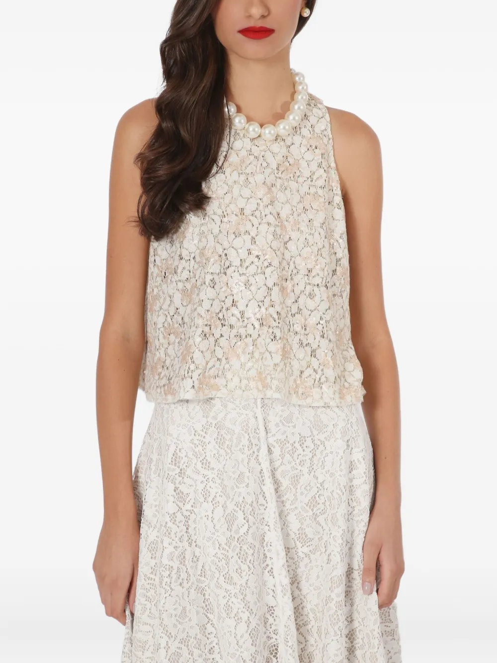 Lethicia Bronstein sequin-embellished top | Blouses | Image 2