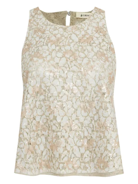 Lethicia Bronstein sequin-embellished top