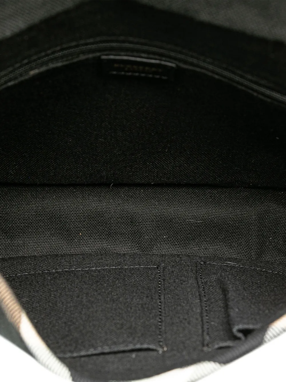 Pre-owned Burberry 2000-2017 Nova Check Trimmed Canvas Crossbody Bag
