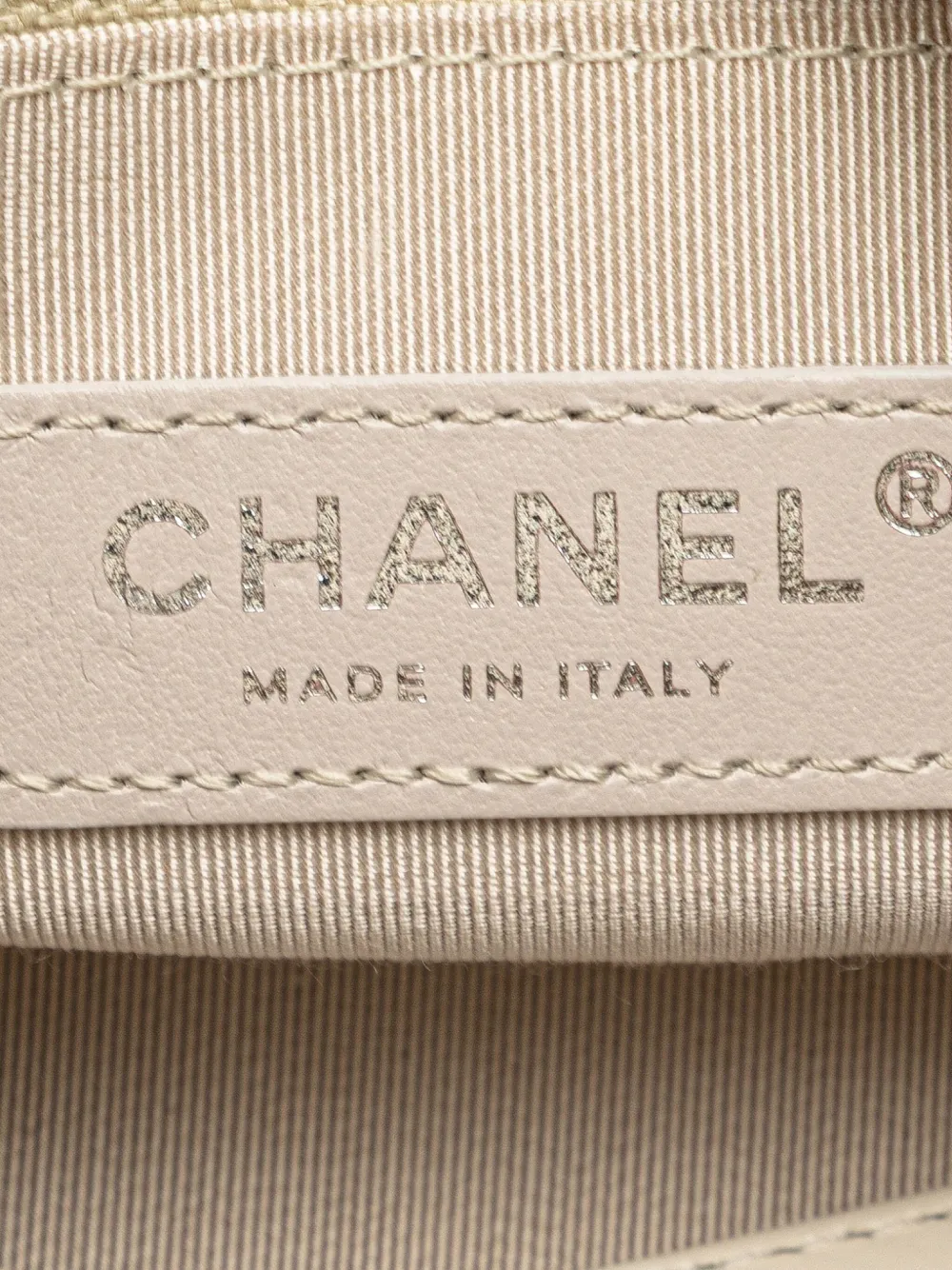 Pre-owned Chanel 2018-2019 Small Tweed And Calfskin Gabrielle Crossbody Bag