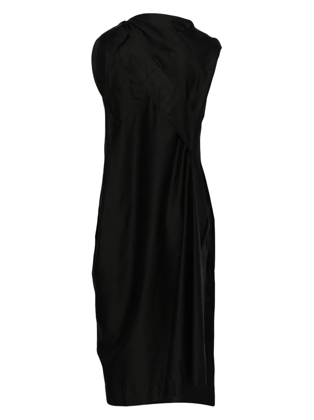 Vivienne Westwood Pre-Owned 2016 gedrapeerde jurk met knoopdetail - Zwart