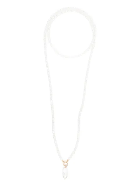 VIVYINROSA Zendaya pearl-pendant necklace