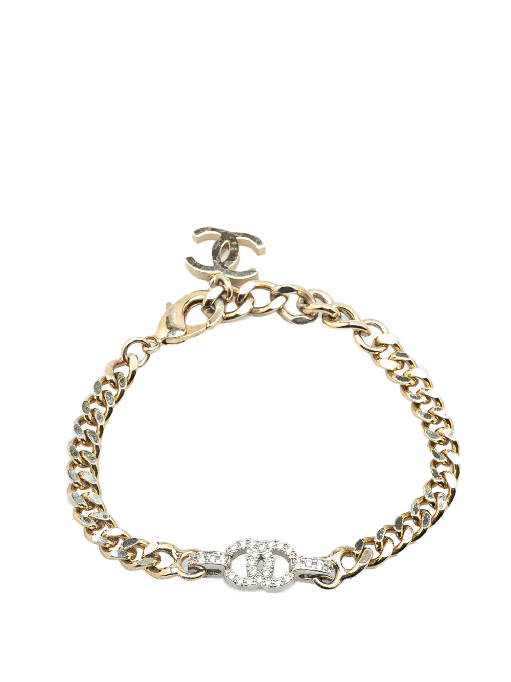 シャネル CHANEL ココマークアイコンブレスレット シルバー