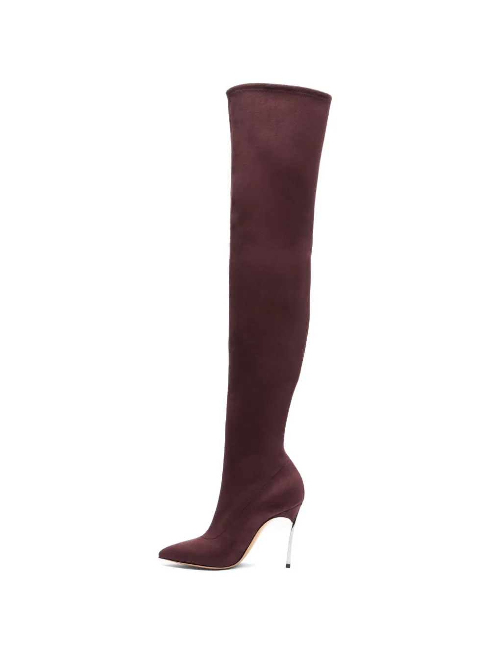 Casadei Blade over-the-knee boots Rood