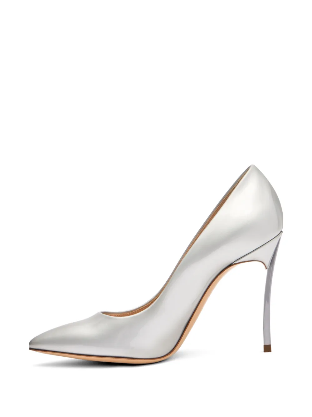 Casadei Samurai Blade pointed-toe pumps Zilver