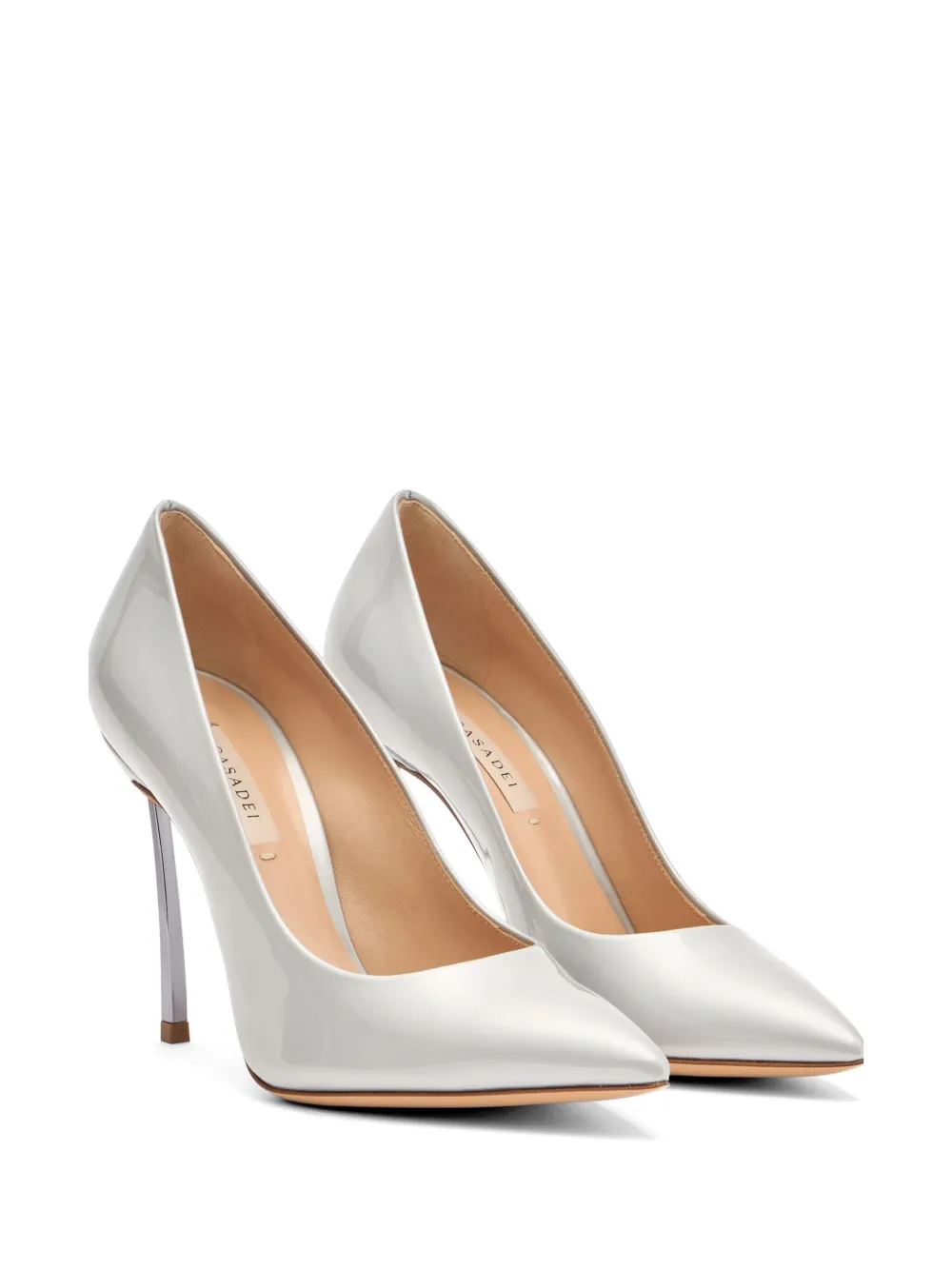 Casadei Samurai Blade pointed-toe pumps Zilver