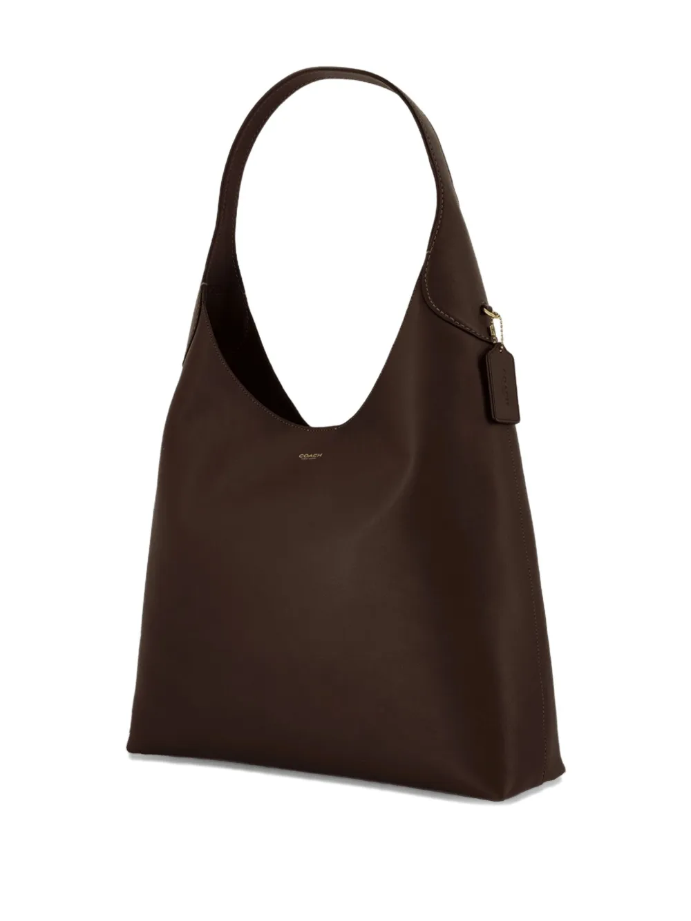 Coach Brooklyn 39 leren schoudertas Bruin