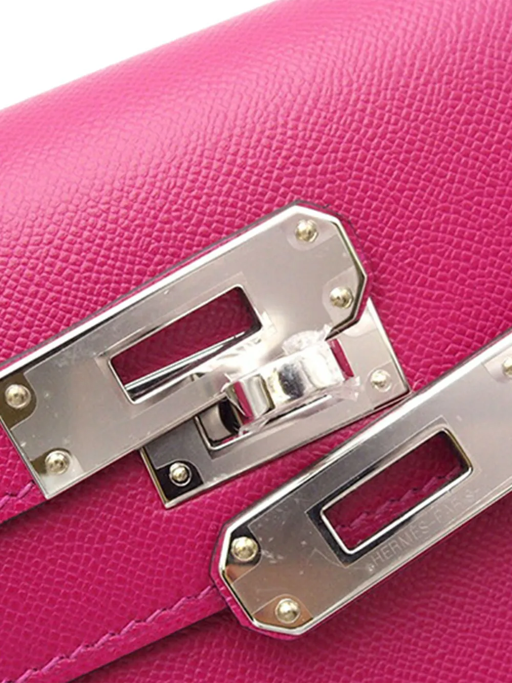 Pre-owned Hermes 2023 Madame Kelly Elan Shoulder Bag In Pink