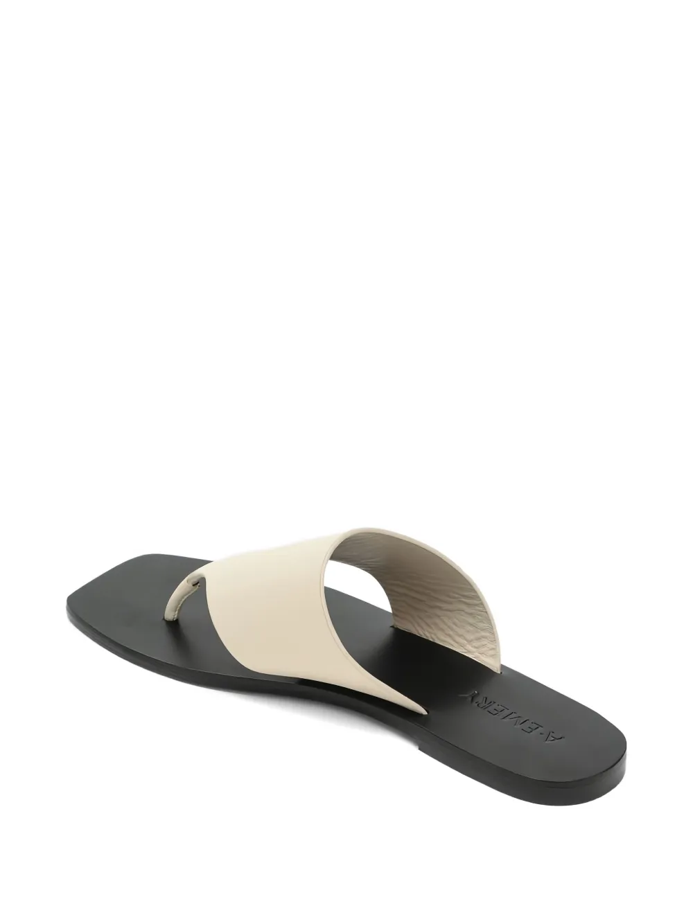 A.EMERY leather slippers Neutrals