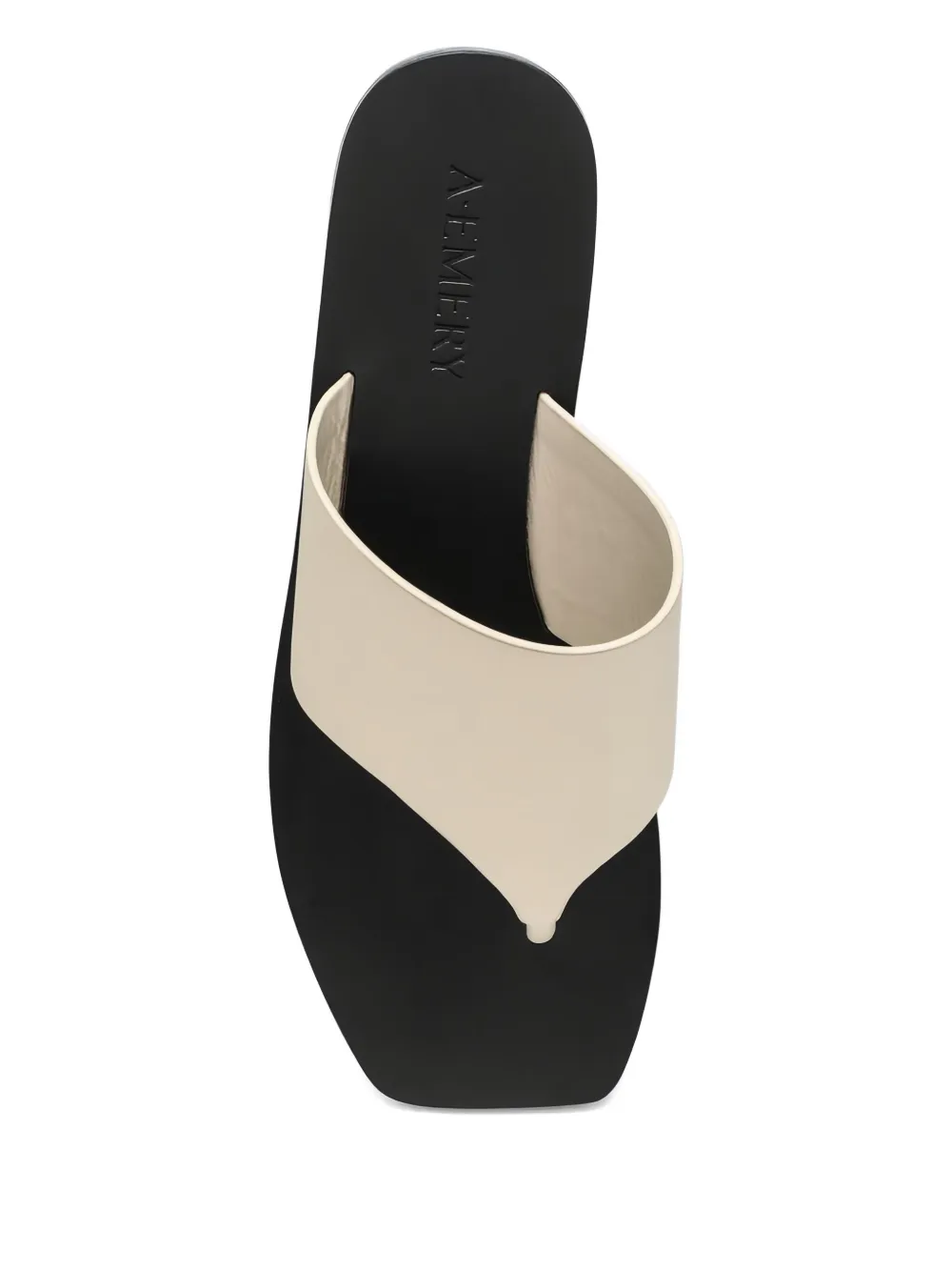 A.EMERY leather slippers Neutrals