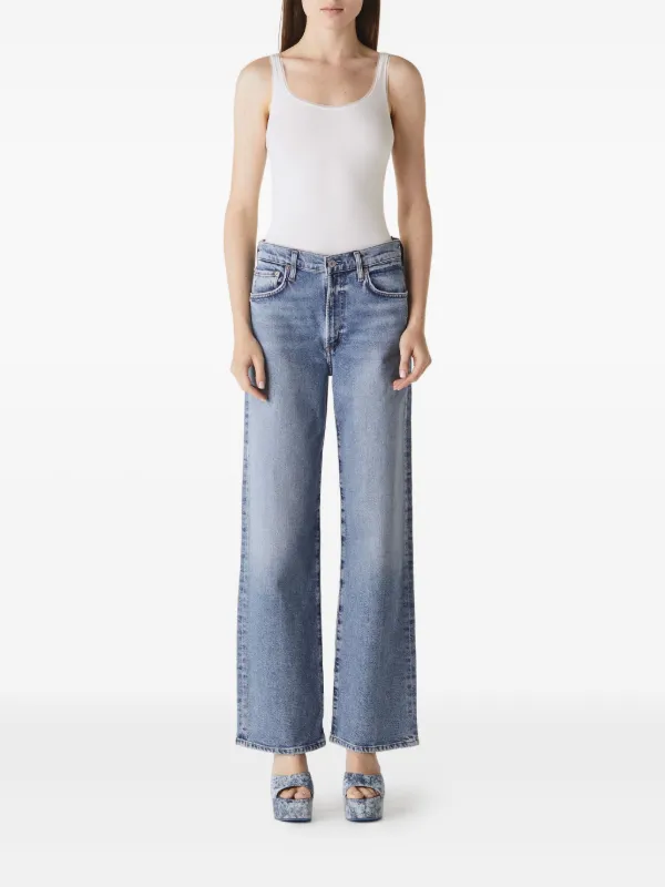 【関税込み】AGOLDE ブルー Harper ジーンズ AGOLDE Harper Jeans | Blue | FARFETCH