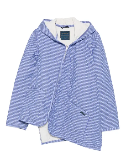Comme Des Garçons Shirt striped quilted jacket
