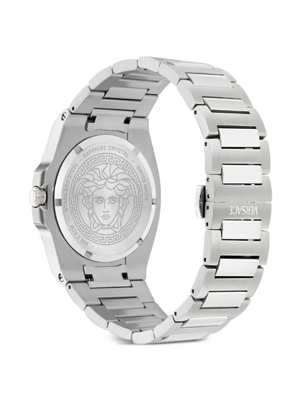 Versace Antares Greek Key 40mm | Red | FARFETCH