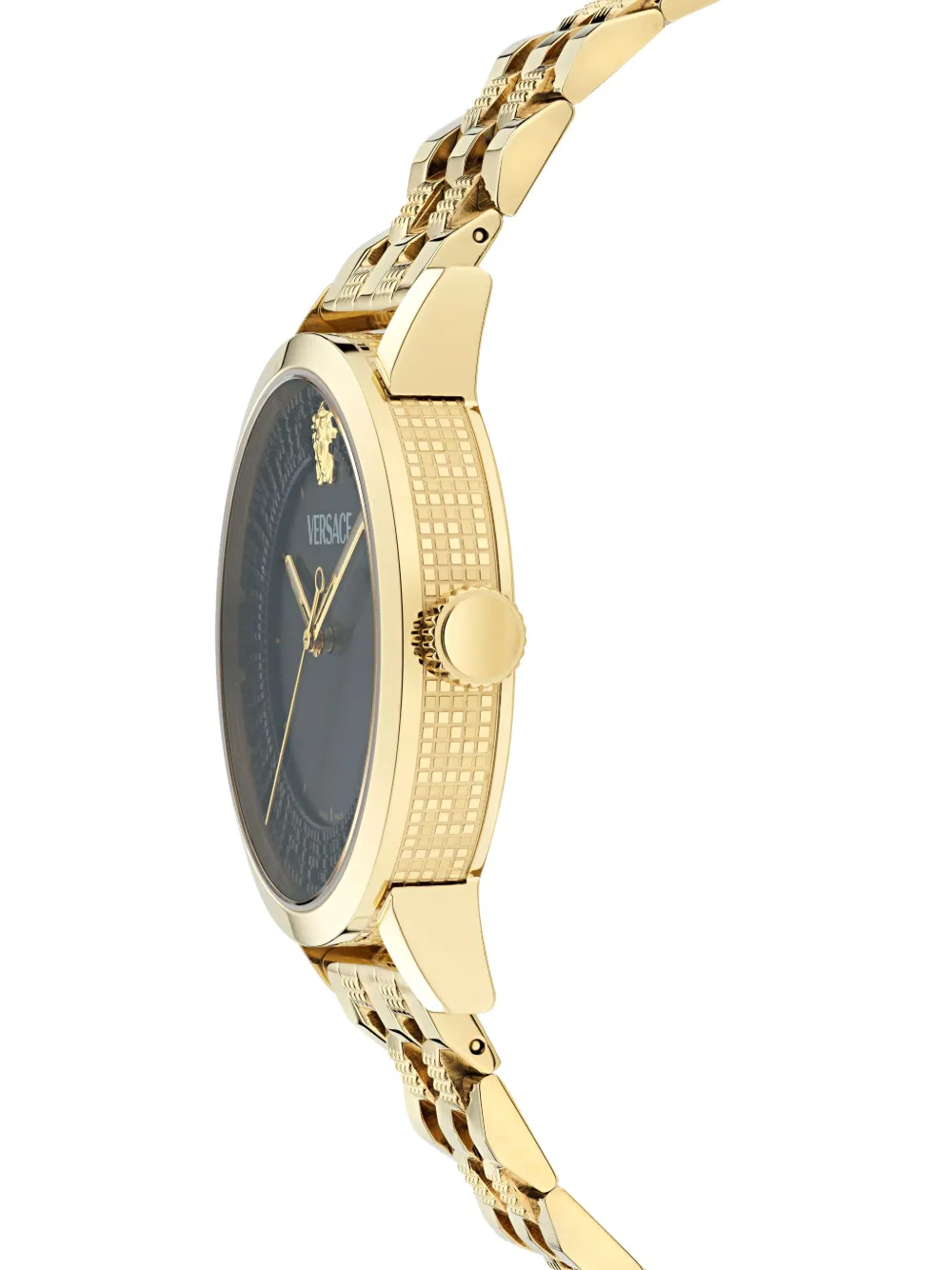 Versace Stainless Steel 40mm In Gold