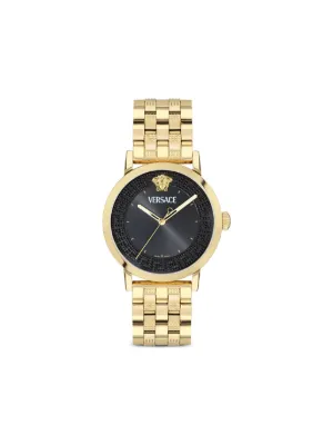 Versace Medusa Deco 43mm | Black | FARFETCH
