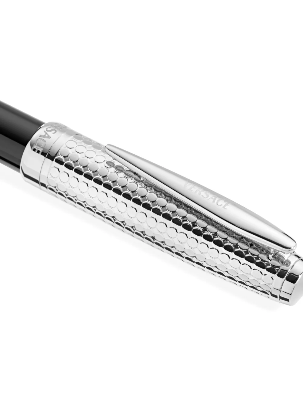  Versace Roller Dotted Pen - Silver 
