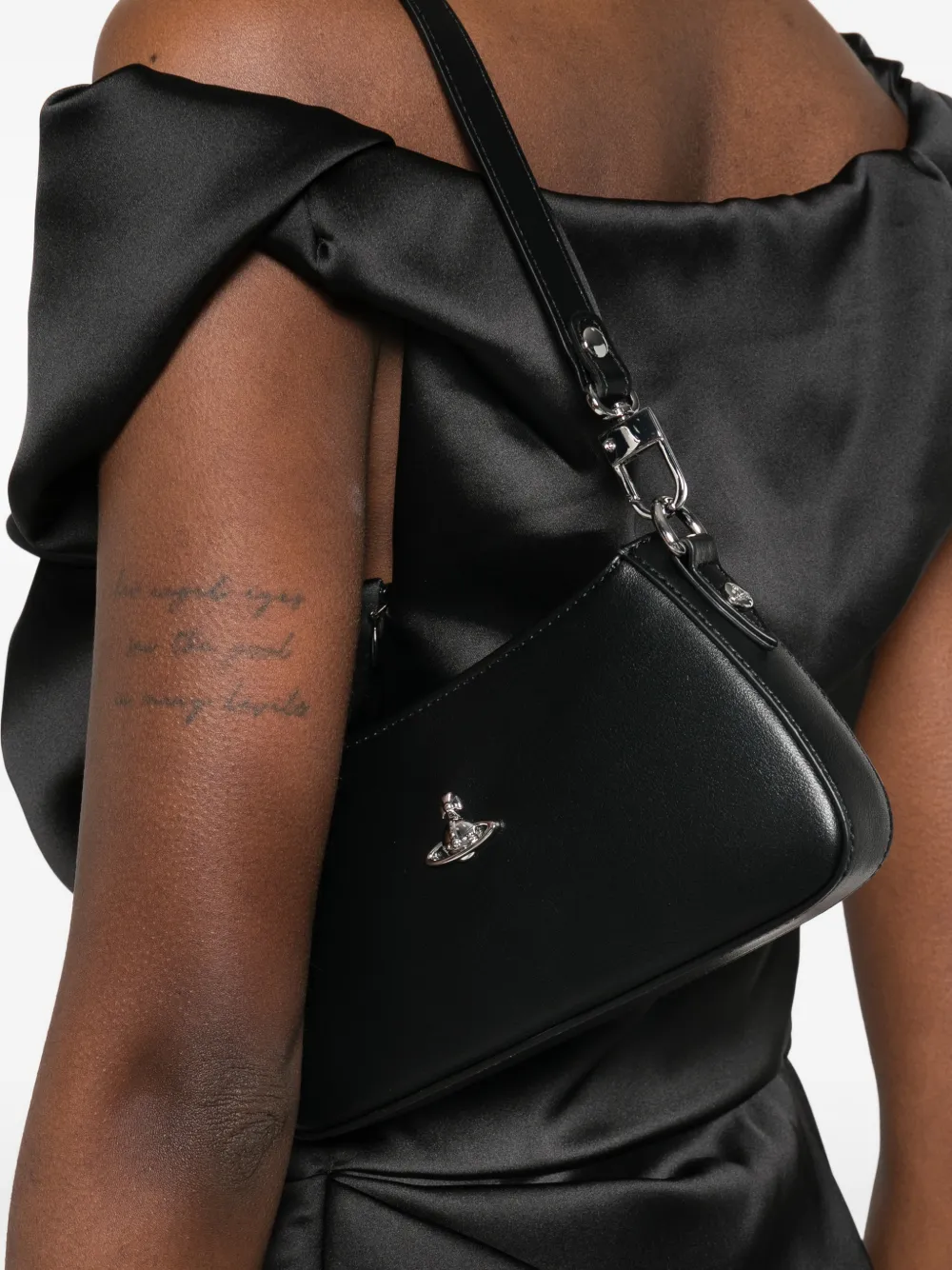 Vivienne Westwood Tasha Shoulder Bag | Black | FARFETCH