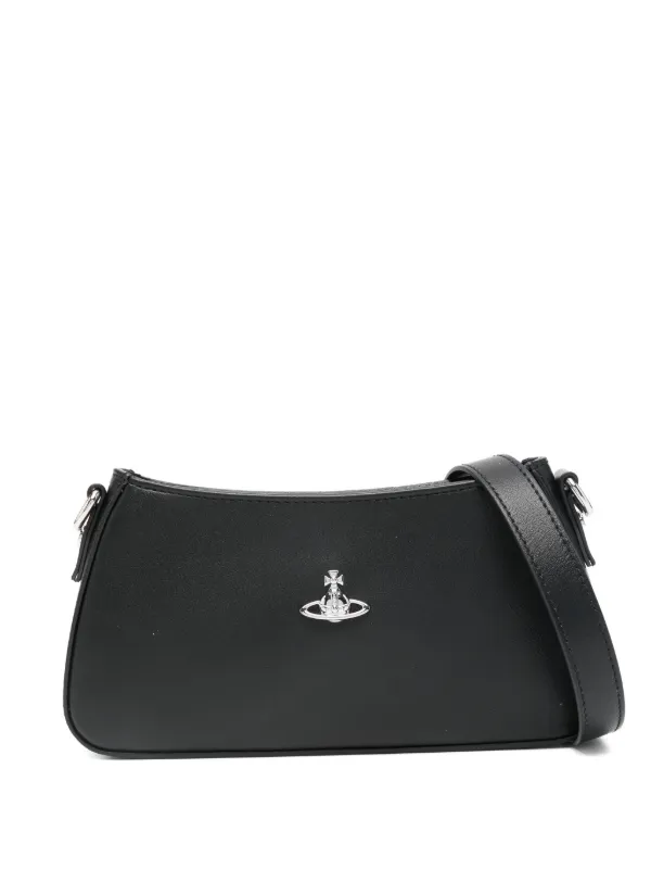 Vivienne Westwood Tasha Shoulder Bag | Black | FARFETCH CA