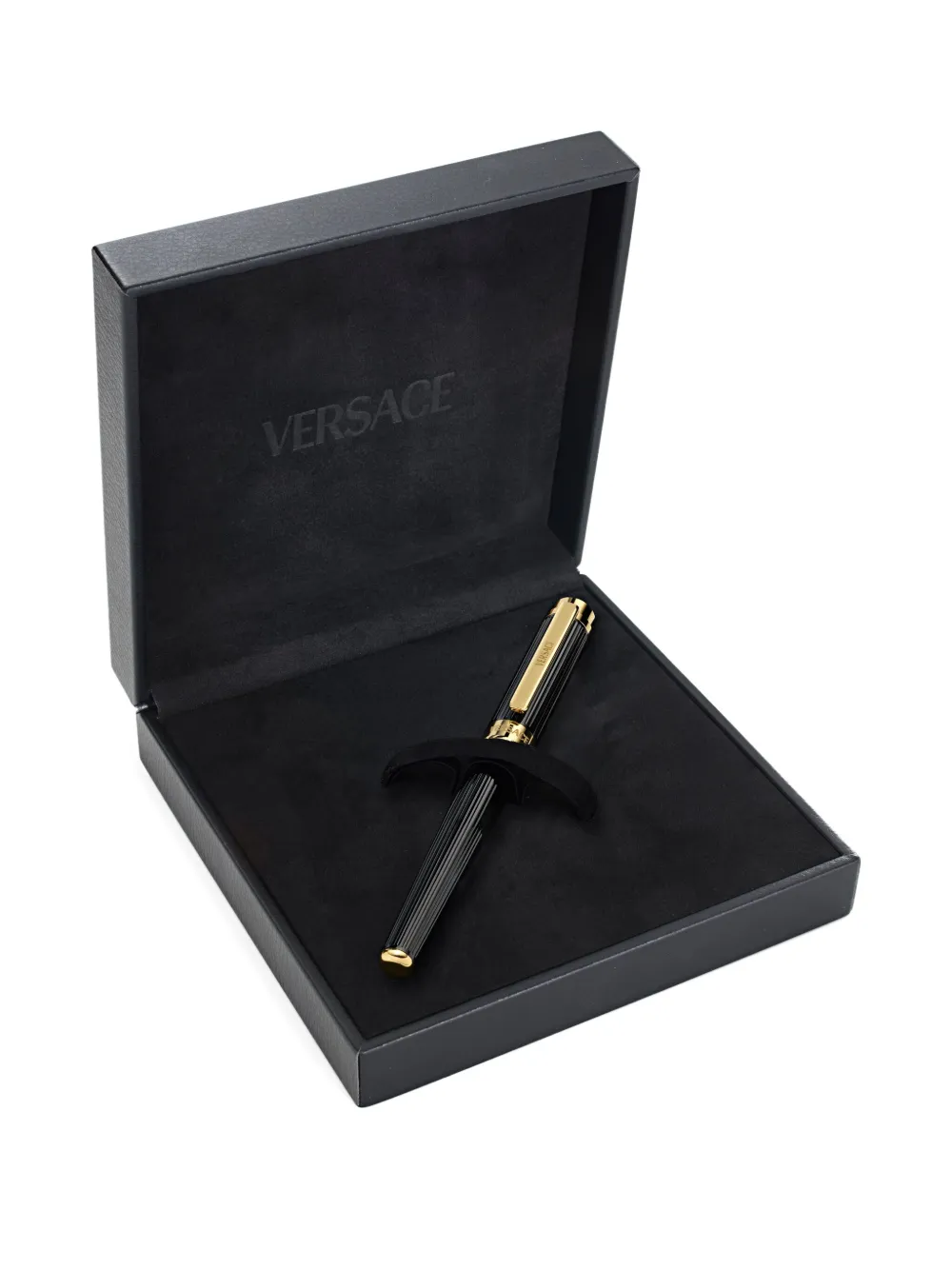 Versace Fountain Pen In Black