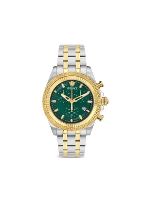 Versace V-Code 40mm 腕時計 | グリーン | FARFETCH JP