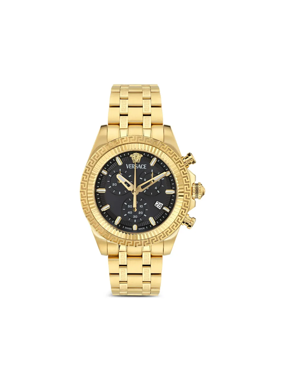 Versace Hellenyium Chrono 43mm | Black | Image 1