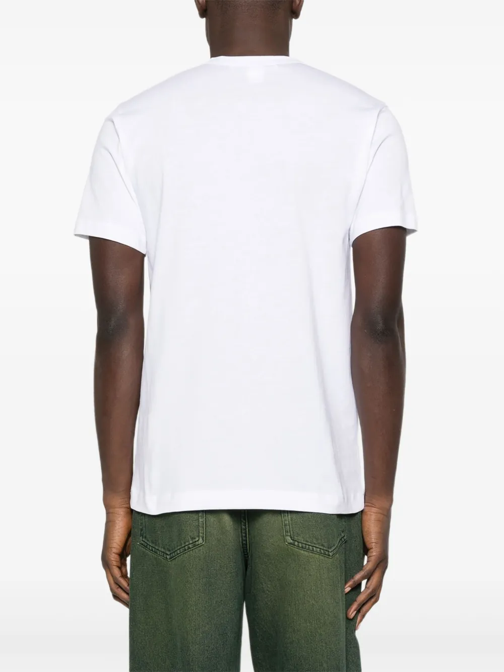 Comme Des Garçons Shirt Cotton T-shirt In White