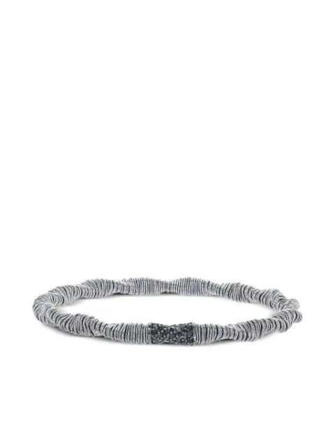 Roberto Demeglio 18K white gold Twist Joy diamond bracelet