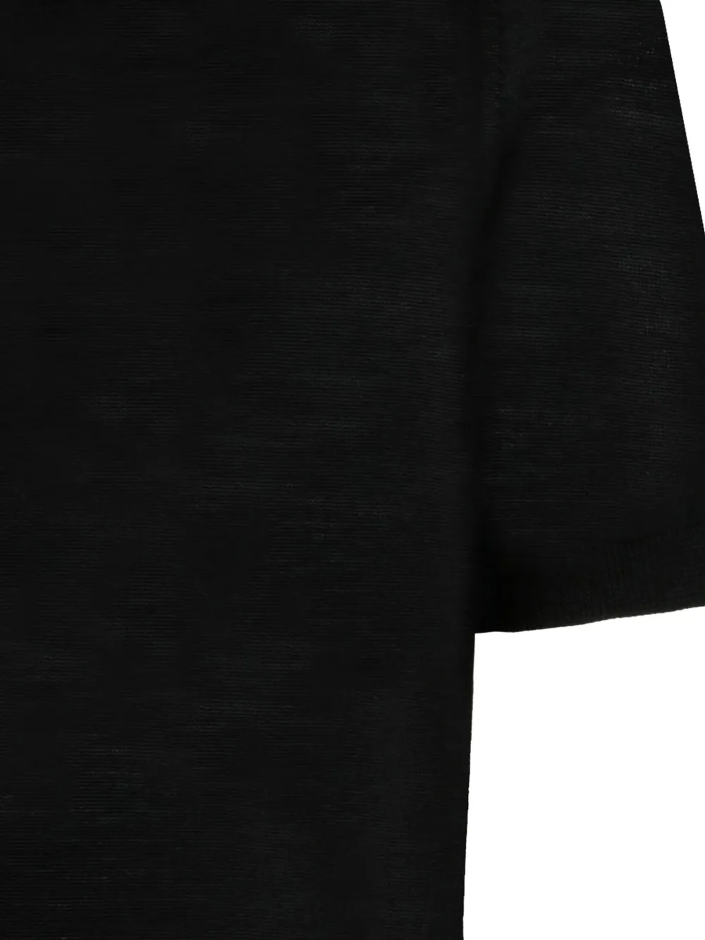 Gran Sasso Short-sleeve Crew-neck T-shirt In Black