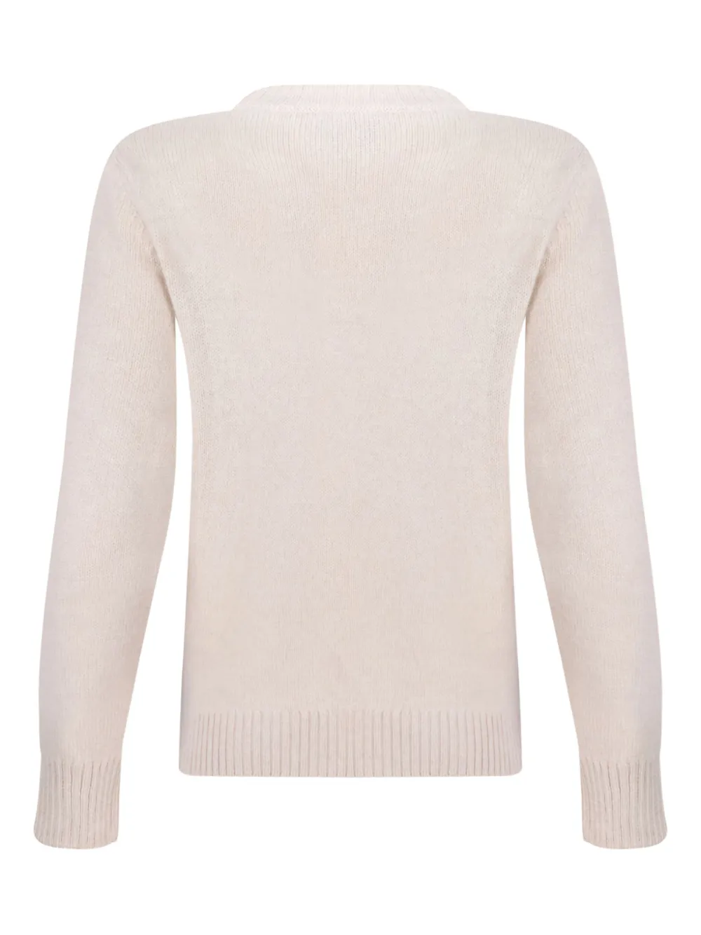 Gran Sasso Round-neck Sweater In Neutral