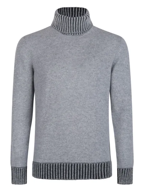 Gran Sasso ribbed-rollneck sweater