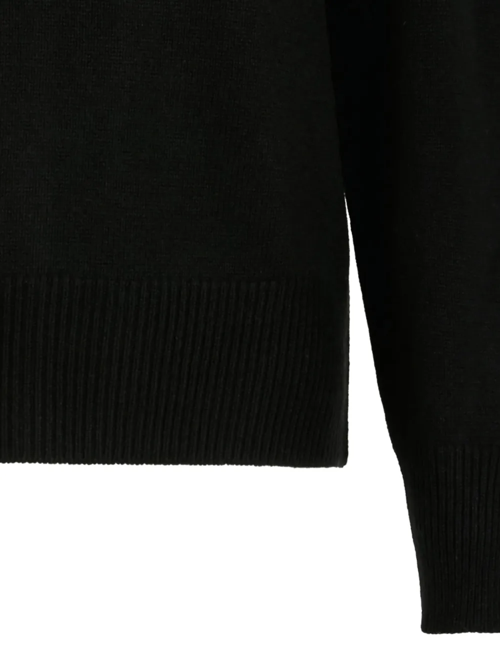 Gran Sasso Trui met hoge hals Zwart