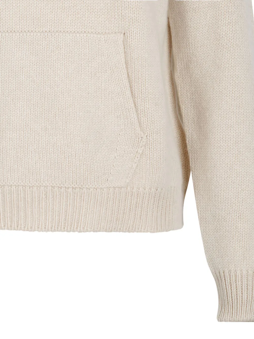 Gran Sasso Raglan-sleeve Sweater In White