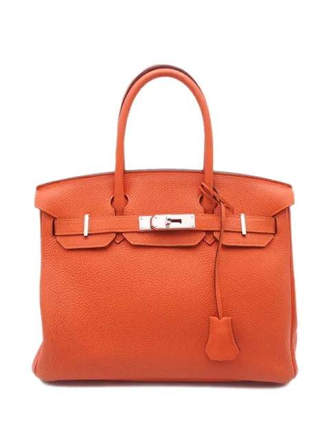 Hermès Pre-Owned 2015 Clemence Birkin Retourne 30 handbag