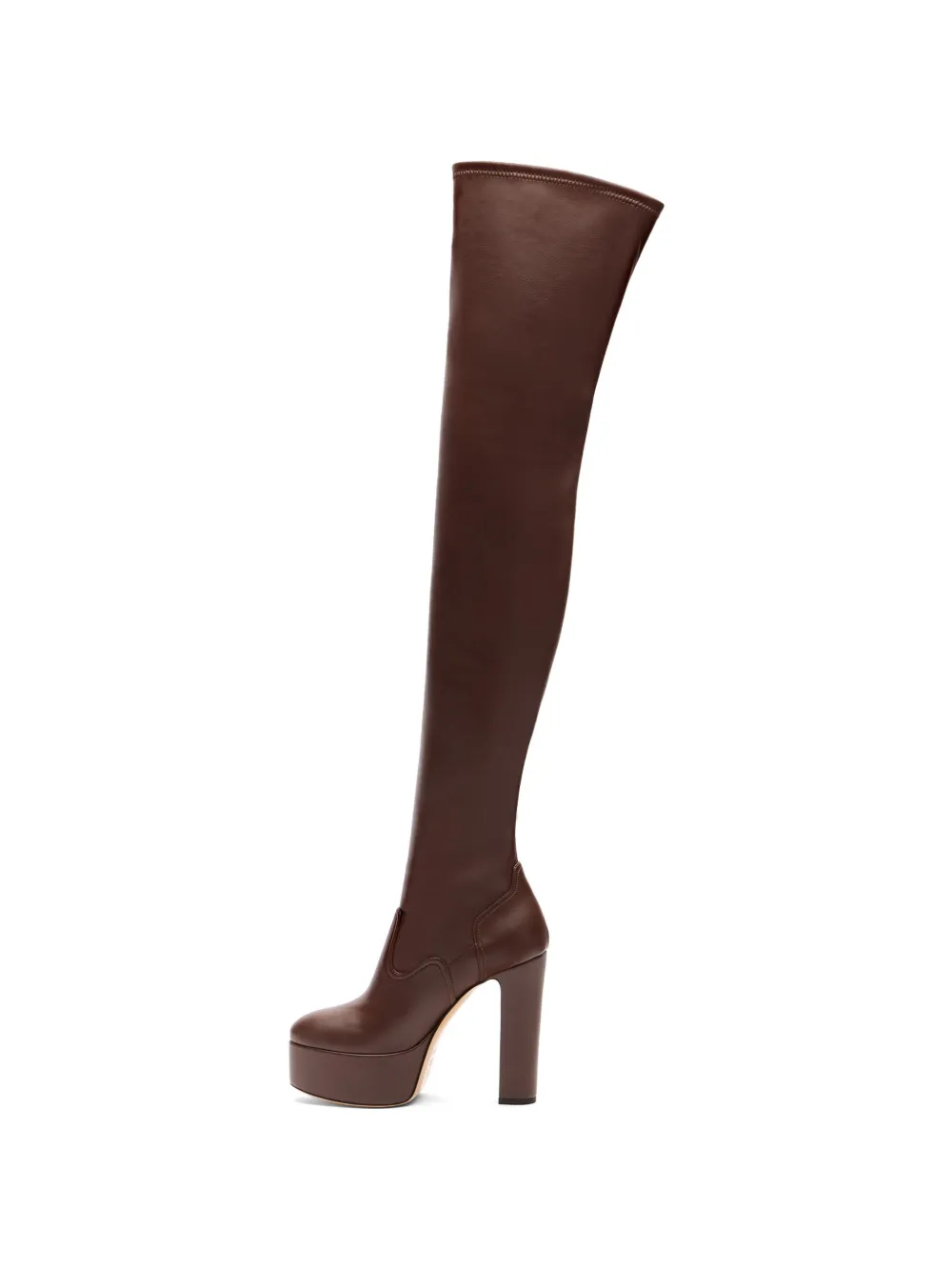 Casadei Patty Over The Knee laarzen Bruin