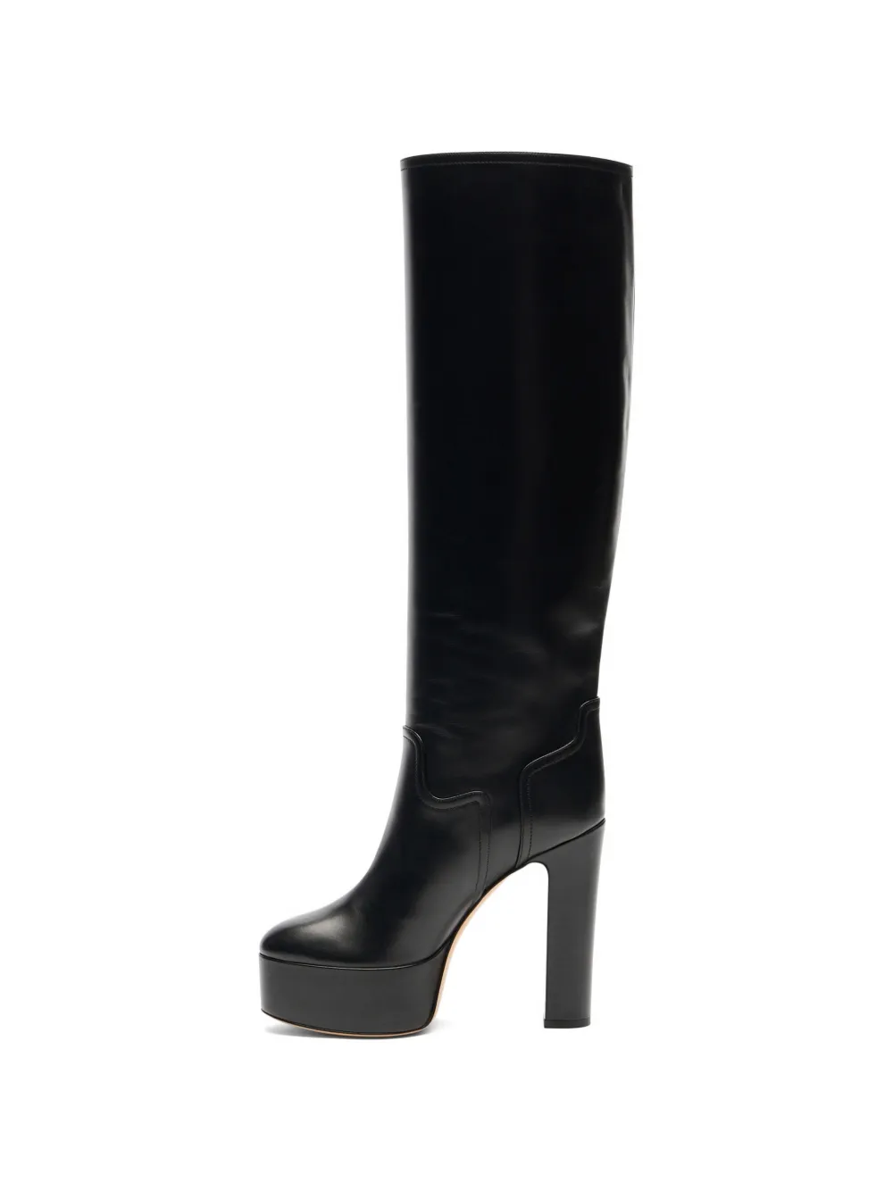 Casadei Patty To The knees boots Zwart