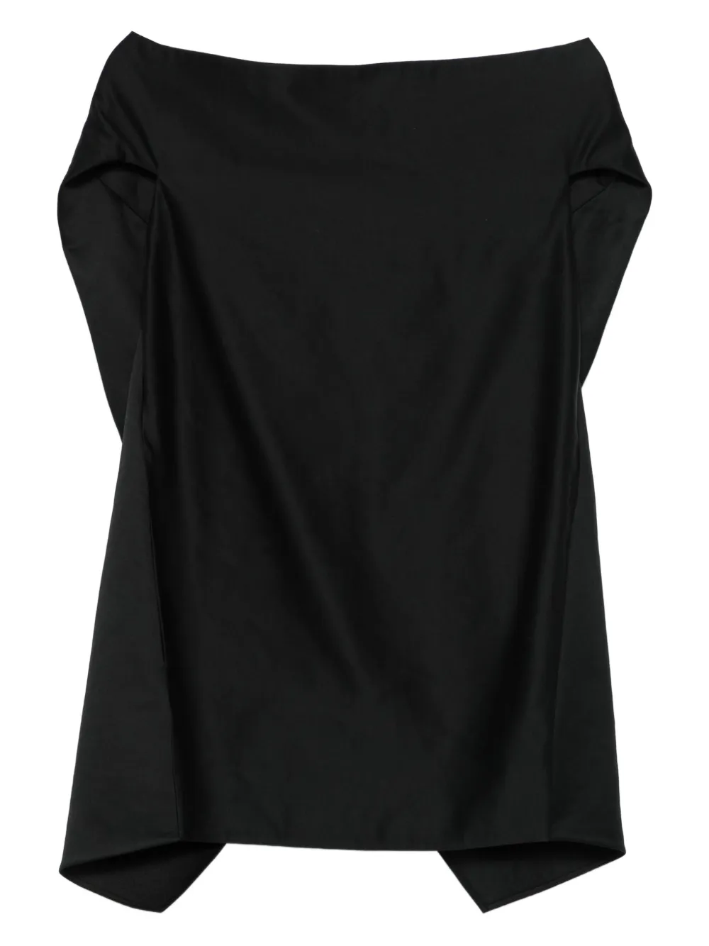 The Row Blouse met wijde hals Zwart