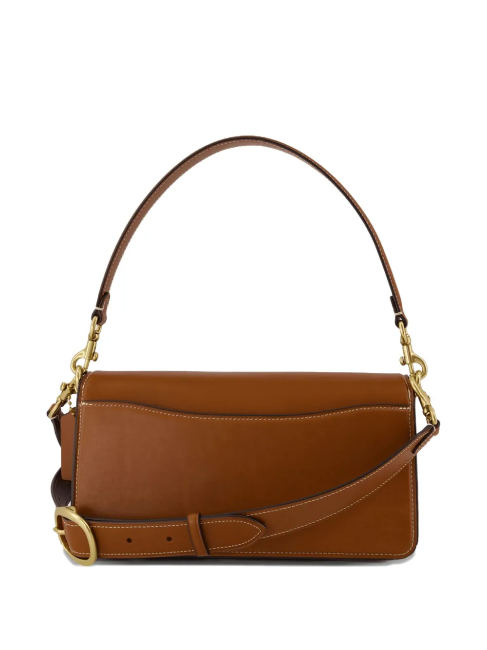 Coach Tabby 26 schoudertas met logoplakkaat - Bruin
