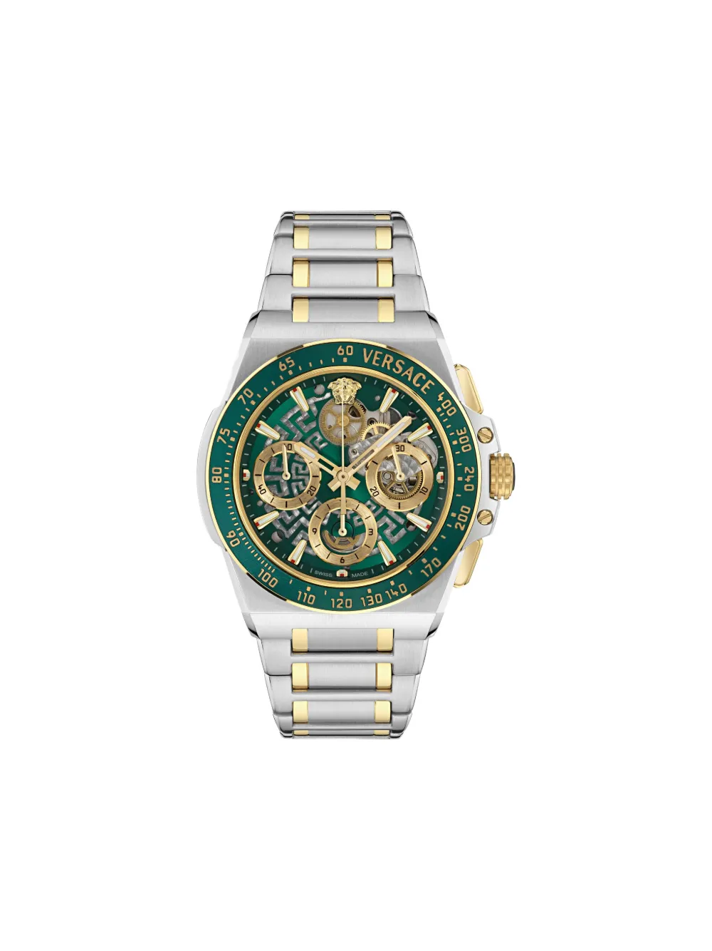 Versace Greca Dome 43mm - Verde