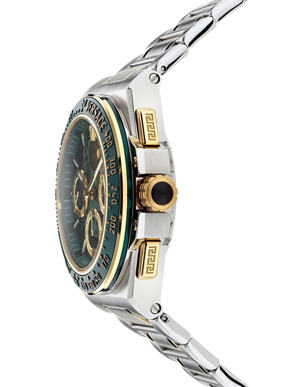  Versace Grecca Dome 43mm - Green 