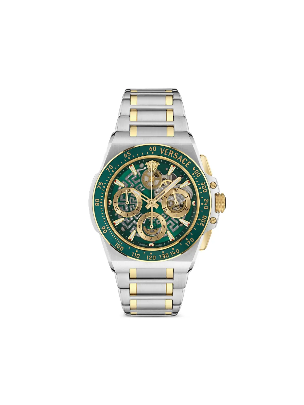 Versace reloj Grecca Dome de 43mm | verde | Image 1