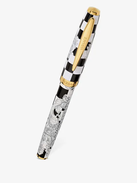 Versace Roller Barocco check pen