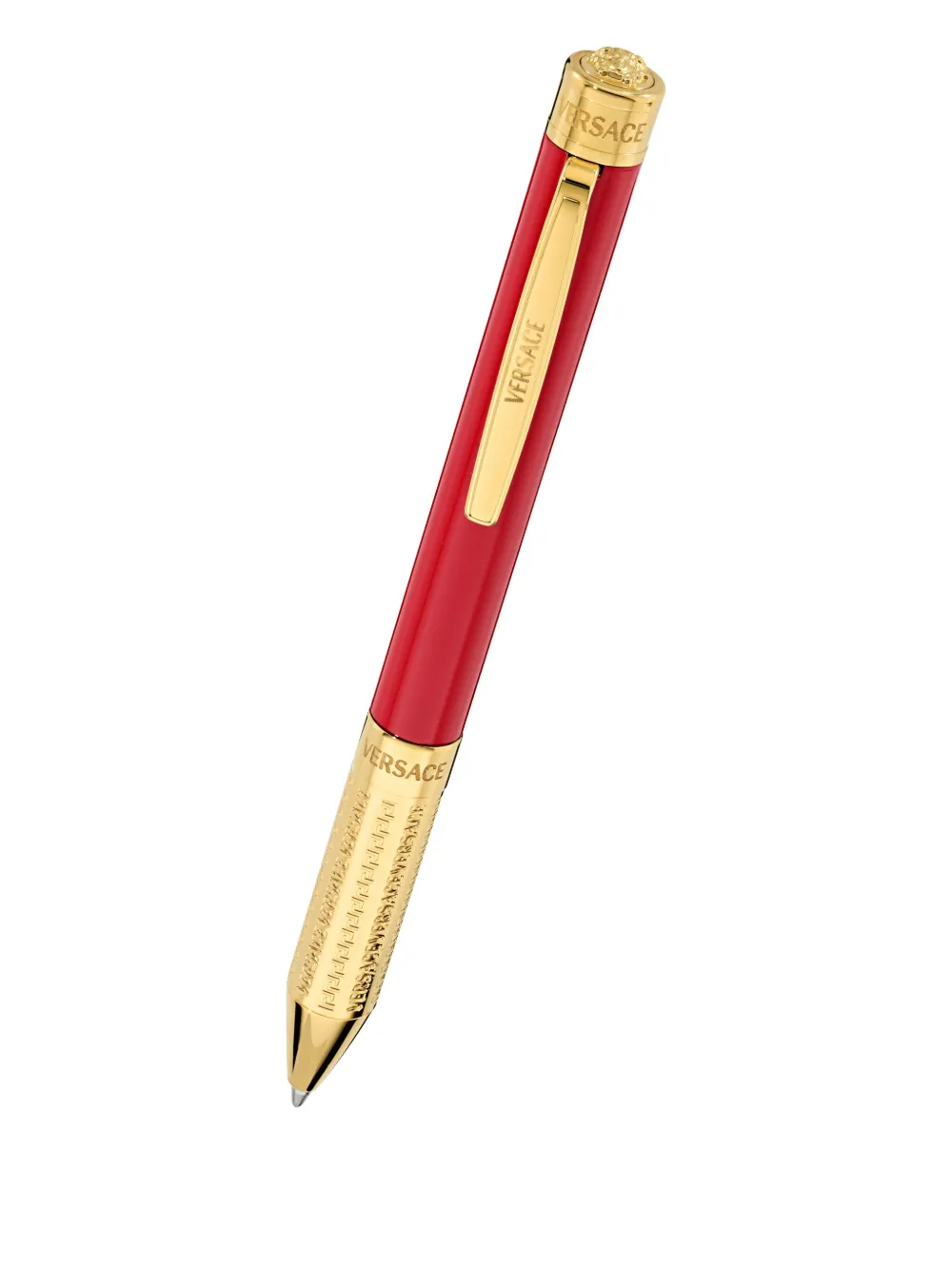 Versace Penna a sfera Barrel - Rosso