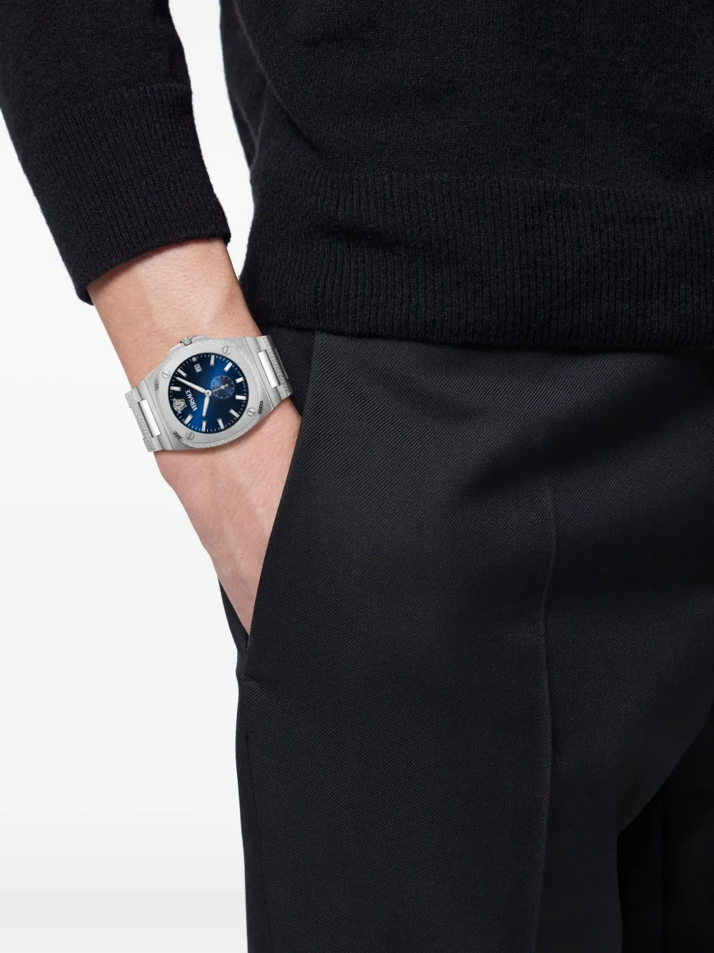 Versace V-Dome 40 MM - Blauw
