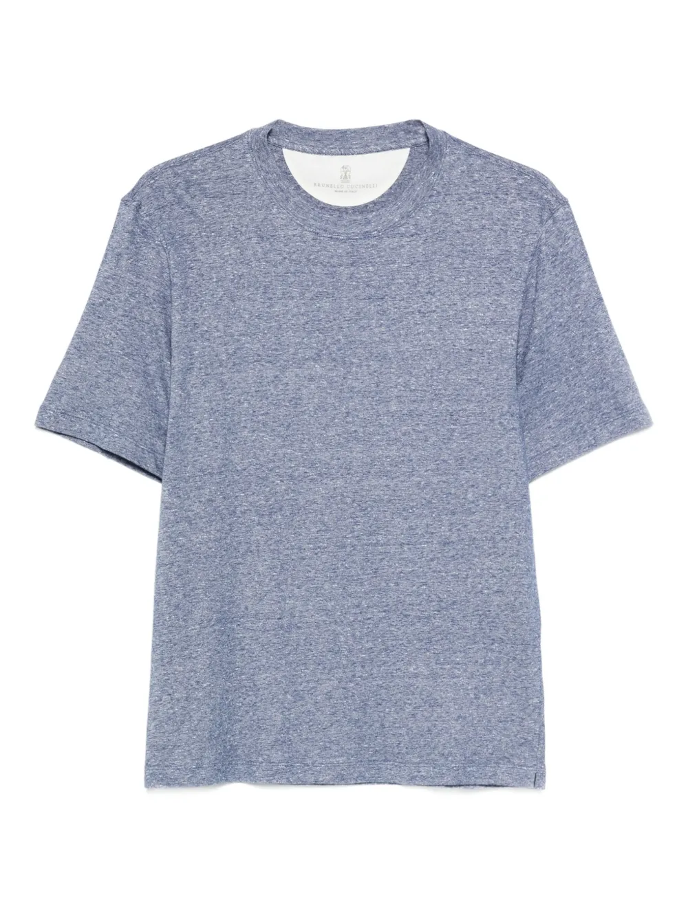 Brunello Cucinelli Katoenen T-shirt met korte mouwen Blauw